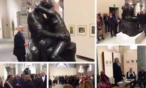 bacio rodin inaugurazione mix