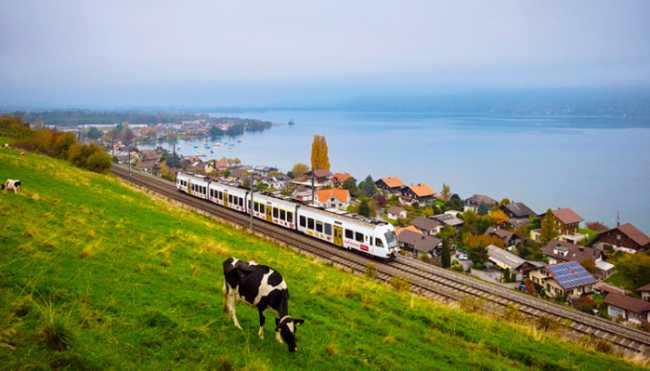 bls treno Jungfernfahrt Kambly Zug