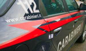 carabinieri scritte auto fianco 