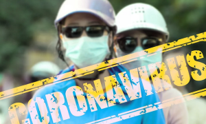 coronavirus due mascherine