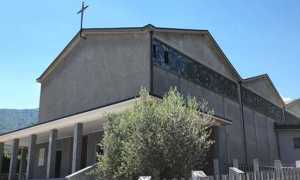 domo chiesa cappuccina da destra