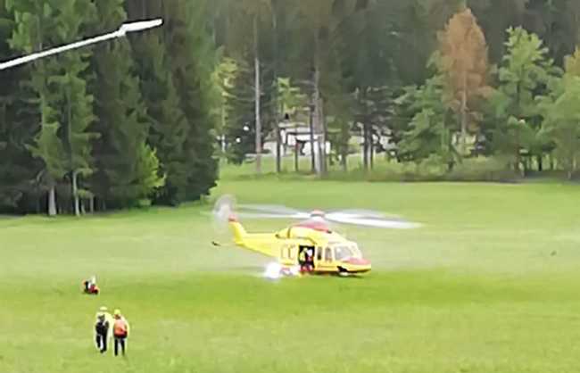 elicottero prato vigezzo