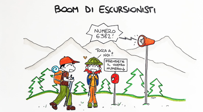 escursionisti sapo