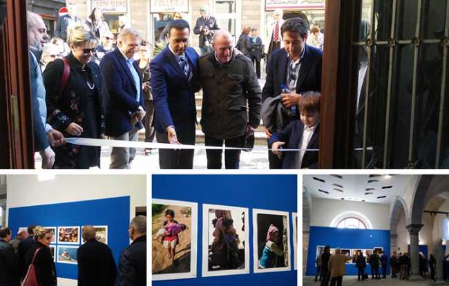 inaugurazione mostra bambini kiwanis palazzo mix