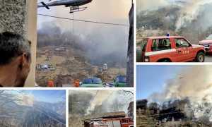 incendio valstrona