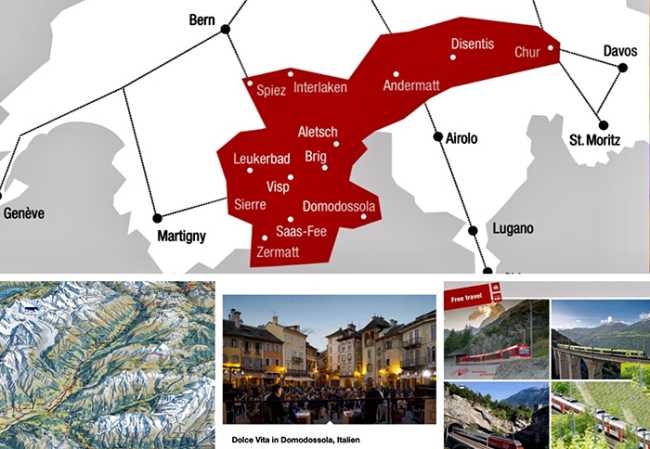 mappa integrata offerte turisti svizzera mix