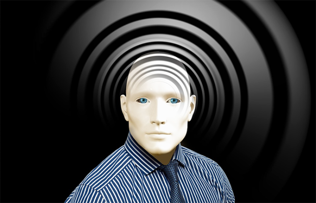 maschera uomo mente