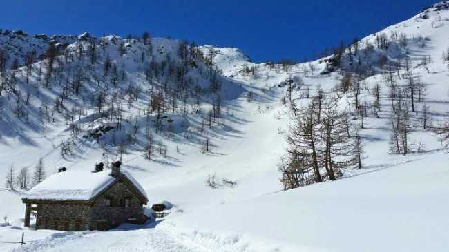 montagne neve paesaggio