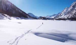 neve solitudine Lago di Codelago Devero