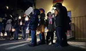 passeggiata a lume di lanterna