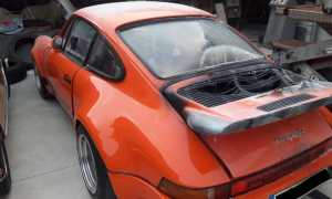porsche fiamme