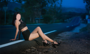 ragazza strada