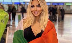 selena russo bandiera aeroporto