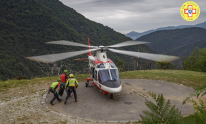 sera decollo uomini montagna piazzola