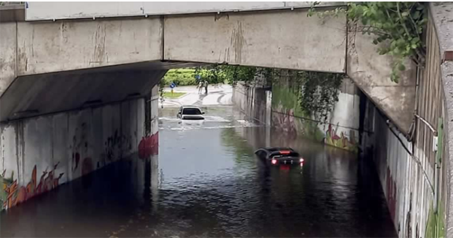 sottopasso nosere allato