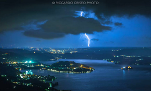 temporale lago