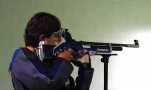 tiro segno fucile Lucia Pirazzi in azione