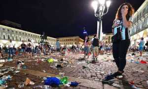 torino piazza juventus disordini