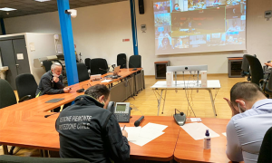 unita crisi regione schermo