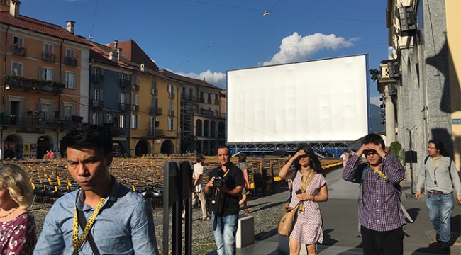 festivale cinema locarno foto persone