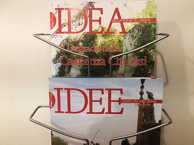 In distribuzione il nuovo numero di IDEA, il nostro magazine free press italo- svizzero