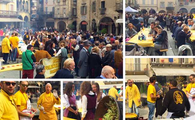 polenta autunno carnevale piazza