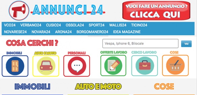 sito annunci 24