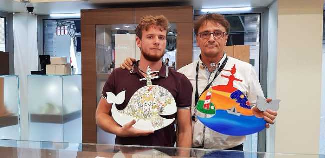 gioielleria Melloni con balene