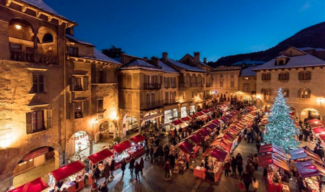 mercatini natale domo 17 piazza alto albero bella