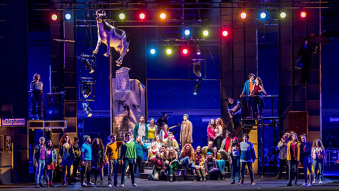 Il musical "Rent" al Teatro Coccia