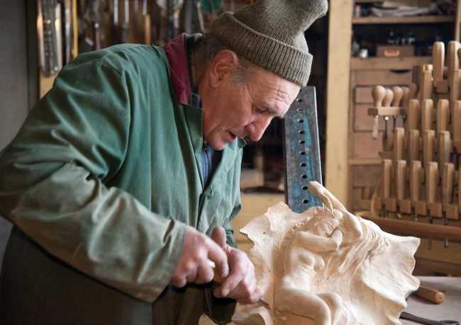 Lintaglio su legno Unarte preziosa