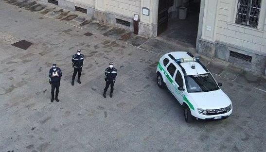 polizia locale domo drone