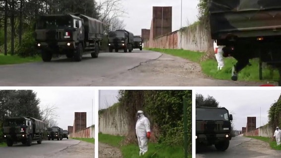 arrivo feretri novara