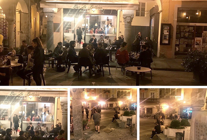 Prove tecniche di movida a Domodossola. Tutto sommato bene il primo sabato di apertura