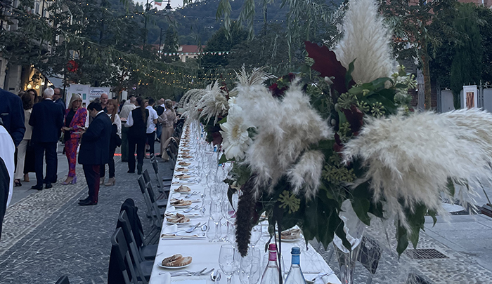 Cena di beneficenza Domosofia Gourmet, il Festival in tavola. Ecco il menù