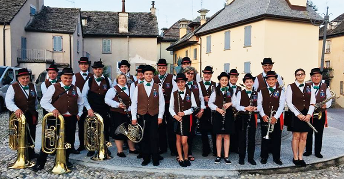 Vigezzo: concerto per festeggiare il 140° anno della banda musicale di Malesco