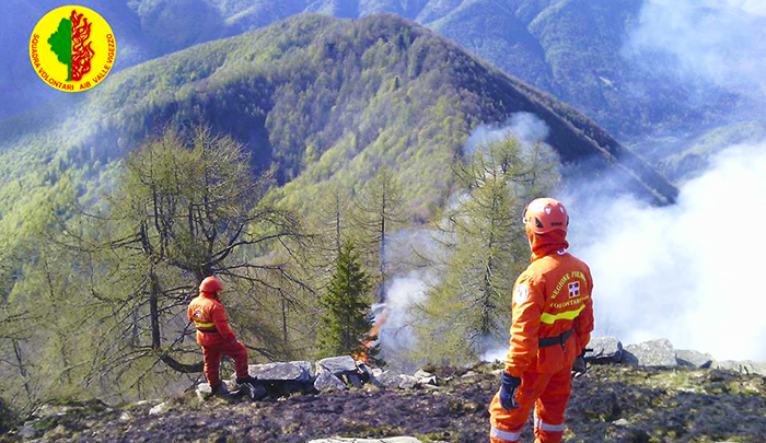 E' stato di massima allerta per gli incendi, allarme dalla Regione